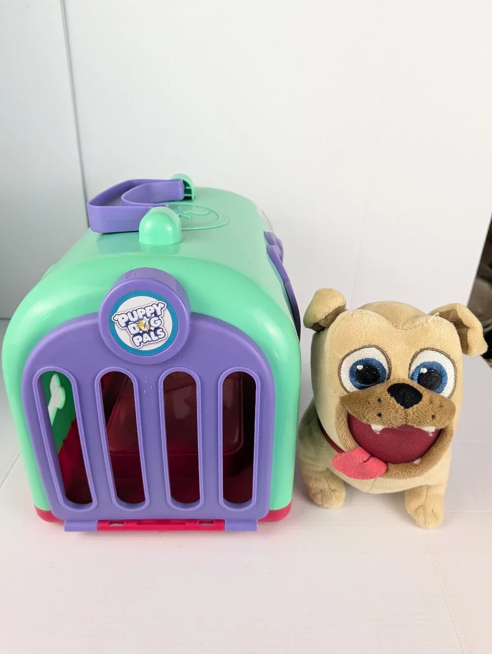 Puppy Dog Pals Groom and Go Pet Carrier featuring Rolly by Disney Just Play